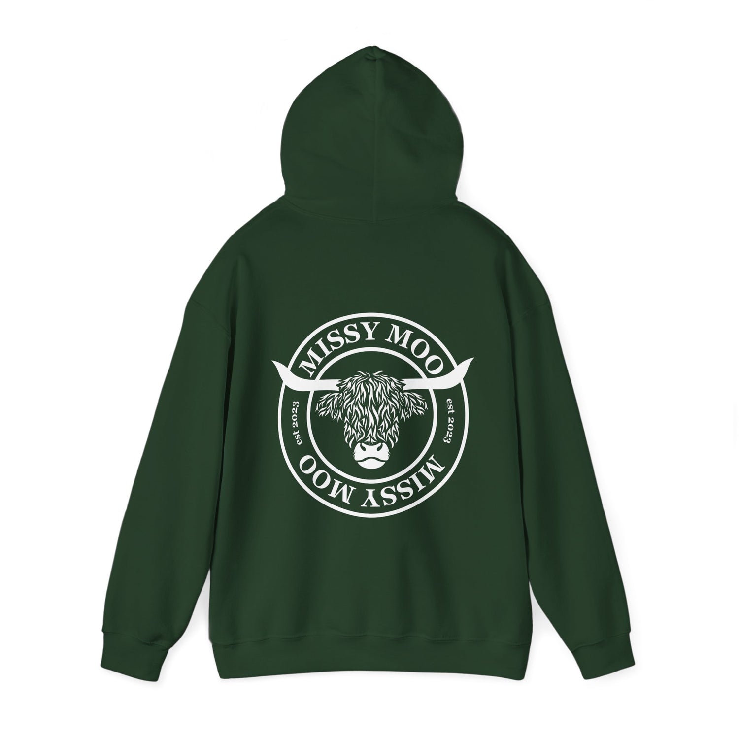 Signature Mens Hoodie - Forest Green