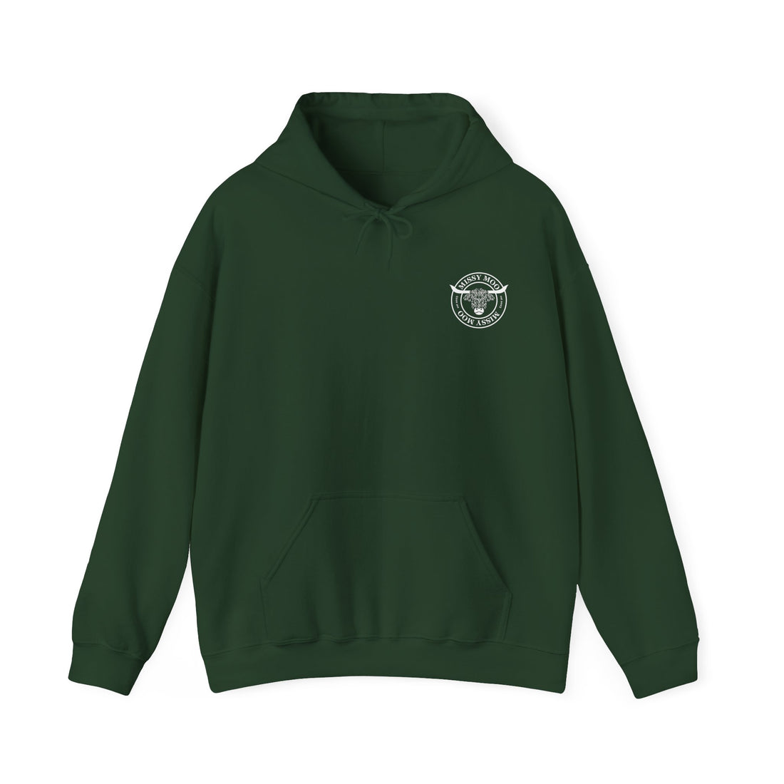 Classic Mens Hoodie - Forest Green