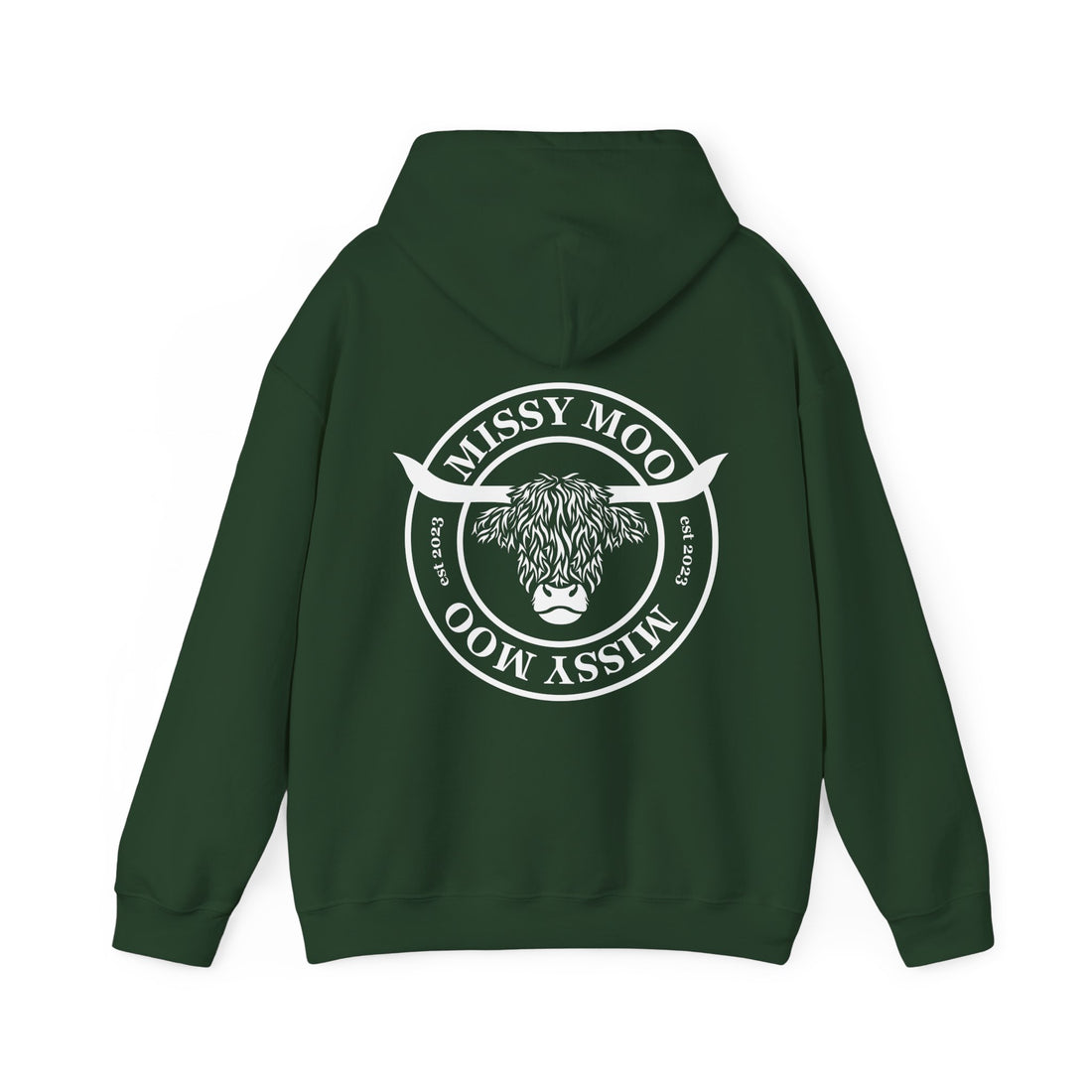 Classic Mens Hoodie - Forest Green